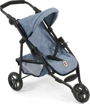 CHIC 2000 Jogging-Buggy "LOLA", Jeans Blue 3 CHIC 2000 Jogging-Buggy "LOLA", Jeans Blue