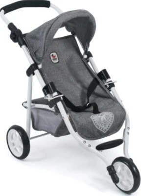 CHIC 2000 Jogging-Buggy "LOLA", Jeans Grey 3 CHIC 2000 Jogging-Buggy "LOLA", Jeans Grey