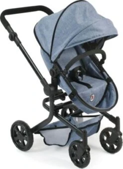 CHIC 2000 Kombi-Puppenwagen MIKA,, Jeans Blue -Spielzeug Rabatte Geschäft 24957766 04