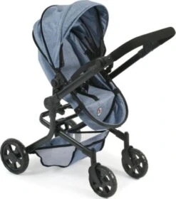 CHIC 2000 Kombi-Puppenwagen MIKA,, Jeans Blue -Spielzeug Rabatte Geschäft 24957766 05
