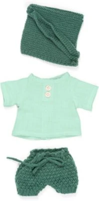 Miniland Kleiderset Junge FOREST, 32 Cm