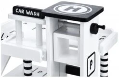 Mamabrum Holzgarage Mit Aufzug, Tankstellen, Waschanlage, Hubschrauber Und Spielautos -Spielzeug Rabatte Geschäft 25036906 05