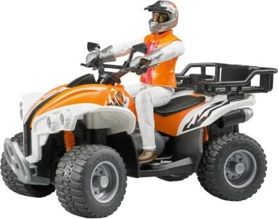 BRUDER 63000 Bworld Quad Mit Fahrer 3 BRUDER 63000 Bworld Quad Mit Fahrer
