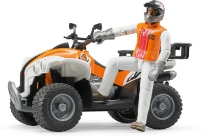 BRUDER 63000 Bworld Quad Mit Fahrer 4 BRUDER 63000 Bworld Quad Mit Fahrer – Bild 2