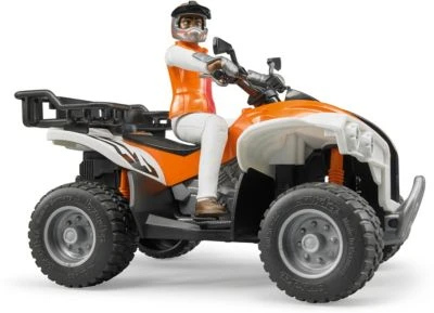 BRUDER 63000 Bworld Quad Mit Fahrer 6 BRUDER 63000 Bworld Quad Mit Fahrer – Bild 4