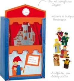Roba Kaspertheater Aus Stoff Inkl. 6 Handpuppen -Spielzeug Rabatte Geschäft 25242787 03