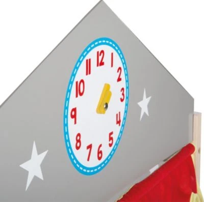 Roba Kasperletheater, Großes Puppentheater Aus Holz, Kaspertheater Freistehend Mit Stoffbespannung 8 Roba Kasperletheater, Großes Puppentheater Aus Holz, Kaspertheater Freistehend Mit Stoffbespannung – Bild 6