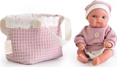 JUAN ANTONIO Munecas Babypuppe Mufly Mit Kinderwagentasche, 21 Cm 3 JUAN ANTONIO Munecas Babypuppe Mufly Mit Kinderwagentasche, 21 Cm