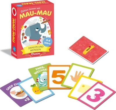 AUZOU Zahlen Lernen Mit Mau-Mau - Zahlen Und Mengen 3 AUZOU Zahlen Lernen Mit Mau-Mau - Zahlen Und Mengen