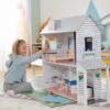 MyToys ORIGINALS Puppenhaus Mit Pool Und Pferdestall