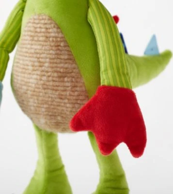 Sigikid Krokodil, Patchwork Sweety, 32 Cm (42847) 6 Sigikid Krokodil, Patchwork Sweety, 32 Cm (42847) – Bild 4