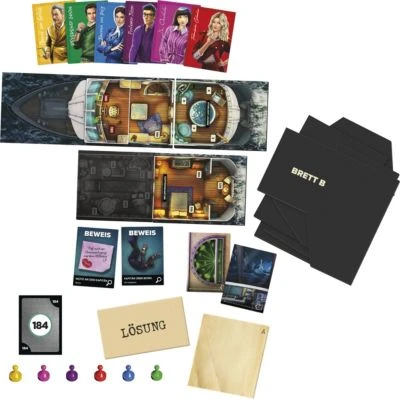 Hasbro Gaming Cluedo Sabotage Auf Hoher See 4 Hasbro Gaming Cluedo Sabotage Auf Hoher See – Bild 2