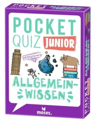 Moses. Verlag Pocket Quiz Junior Allgemeinwissen 3 Moses. Verlag Pocket Quiz Junior Allgemeinwissen