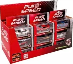 CARRERA Pull & Speed - Race Cars Pull Back Rennauto Mit Rückziehmotor, Sortiert