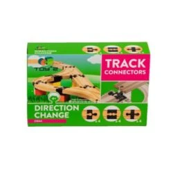 TOY2 Richtungsänderung - 12 Track Connectors - Schienenzubehör Holzeisenbahn -Spielzeug Rabatte Geschäft 26105237 02