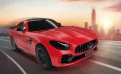 Revell Build 'n Race Mercedes-AMG GT R, Rot, Auto-Bausatz Mit Rückziehmotor Für Kinder Ab 4 Im Maßstab 1:43, 10 Teile, 9 Cm