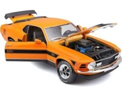 Maisto Modellauto Ford Mustang Mach 1 '70 (orange, Maßstab 1:18) -Spielzeug Rabatte Geschäft 26451954 03