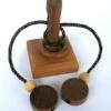 LOGOPLAY Der Gefangene Ring - Schnurpuzzle - Knobelspiel Aus Holz -Spielzeug Rabatte Geschäft 26543651 01