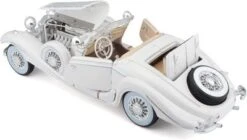 Maisto Modellauto Mercedes 500K Typ Specialroadster 1936 (weiß, Maßstab 1:18) 12 Maisto Modellauto Mercedes 500K Typ Specialroadster 1936 (weiß, Maßstab 1:18) -Spielzeug Rabatte Geschäft 26557159 05