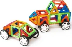 MAGNIKON Magnetische Bausteine “Das Auto” - Magnetbau-Set 34-teilig, Magnetbausteine, Ideal Als Konstruktionsspielzeug Zur Förderung Von Kreativität & Motorik, Spielzeug Für Kinder Ab 3 Jahre -Spielzeug Rabatte Geschäft 26578557 05