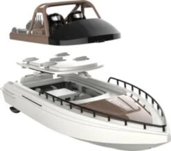 Amewi Aimee Speed Boot 2,4GHz RTR 15km/h, Braun/cremeweiß, 380 Mm 13 Amewi Aimee Speed Boot 2,4GHz RTR 15km/h, Braun/cremeweiß, 380 Mm -Spielzeug Rabatte Geschäft 26596366 06