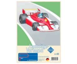 Pebaro Laubsägevorlage Rennwagen", 352/3S"