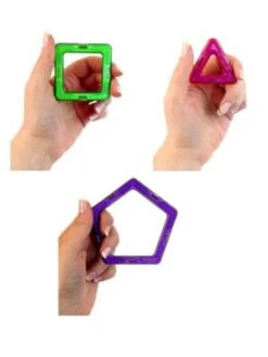 MAGNIKON Magnetische Bausteine, Magnetbau-Set "Das Weltall", 48-Teilig, Standardgröße -Spielzeug Rabatte Geschäft 26669013 05