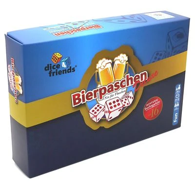 Dice4friends 7-tlg. RPG Würfelset Pearl: Grey/Gold 3 Dice4friends 7-tlg. RPG Würfelset Pearl: Grey/Gold