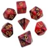 Dice4friends 7-tlg. RPG Würfelset: Racing Redberry/Black -Spielzeug Rabatte Geschäft 27108021 01