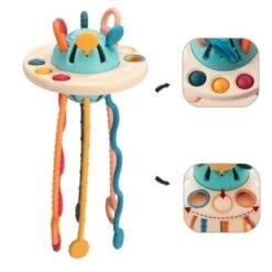 Vicabo Sensorik Spielzeug Baby Sensorisches Montessori Spielzeug Silikon Fidget Pop Silikon-UFO Lernspiele Für Kinder -Spielzeug Rabatte Geschäft 27230769 04