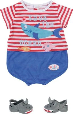 BABY Born Bath Pajamas & Clogs 43 Cm 4 BABY Born Bath Pajamas & Clogs 43 Cm – Bild 2