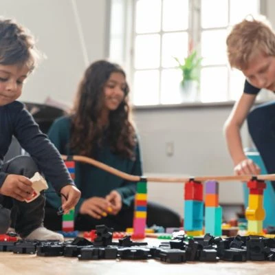 TOY2 Rundum Mittel- 20 Brio Duplo Adapters, Schienenzubehör Holzeisenbahn Allround Medium - Track Connectors 7 TOY2 Rundum Mittel- 20 Brio Duplo Adapters, Schienenzubehör Holzeisenbahn Allround Medium - Track Connectors – Bild 5