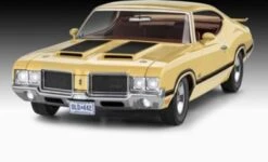 Model Set '71 Oldsmobile® 442™, Revell Modellbausatz Mit Basiszubehör Im Maßstab 1:24, 124 Teile, 20,9 Cm -Spielzeug Rabatte Geschäft 27600391 03