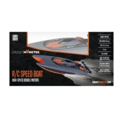 GadgetMonster Ferngesteuertes Speedboot 20 Km/h 20 Min Spielzeit 2 Motoren -Spielzeug Rabatte Geschäft 27601080 03