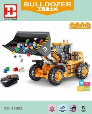 Klemmbausteineset Happy Build Radlader YC-33002 3 Klemmbausteineset Happy Build Radlader YC-33002