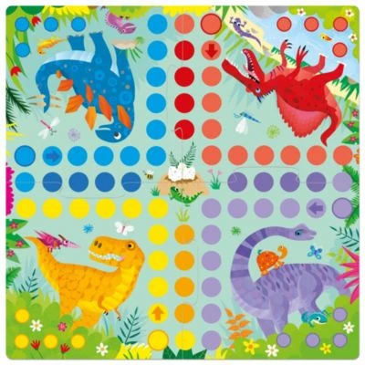 Usborne Verlag LUDO - Bring Die Dinos Nach Hause! 5 Usborne Verlag LUDO - Bring Die Dinos Nach Hause! – Bild 3