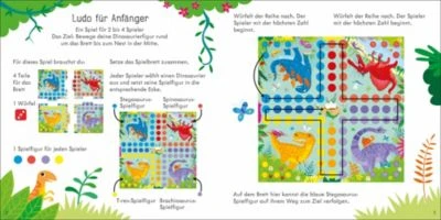 Usborne Verlag LUDO - Bring Die Dinos Nach Hause! 6 Usborne Verlag LUDO - Bring Die Dinos Nach Hause! – Bild 4