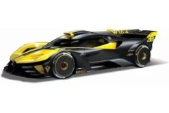 Bburago Modellauto Bugatti Bolide (gelb, Maßstab 1:18)