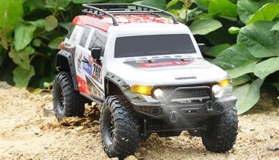 Amewi Dirt Climbing SUV Race Crawler 4WD 1:10 RTR Weiß/rot 4 Amewi Dirt Climbing SUV Race Crawler 4WD 1:10 RTR Weiß/rot – Bild 2