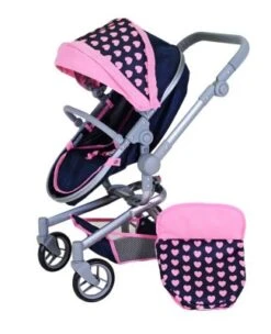 KNORR Toys Puppenwagen Boonk - "Pink Hearts" 12 KNORR Toys Puppenwagen Boonk - "Pink Hearts" -Spielzeug Rabatte Geschäft 28421409 05