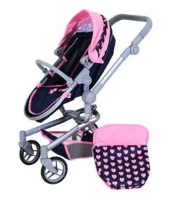 KNORR Toys Puppenwagen Boonk - "Pink Hearts" 13 KNORR Toys Puppenwagen Boonk - "Pink Hearts" -Spielzeug Rabatte Geschäft 28421409 06