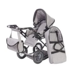 KNORR Toys Puppenwagen Ruby - "stone Black" -Spielzeug Rabatte Geschäft 28421624 03