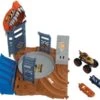 Hot Wheels Monster Trucks Arena World: Semi-Finals Asst - Tiger Shark's Spin Out Frenzy -Spielzeug Rabatte Geschäft 28448791 01