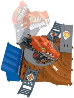 Hot Wheels Monster Trucks Arena World: Semi-Finals Asst - Tiger Shark's Spin Out Frenzy -Spielzeug Rabatte Geschäft 28448791 03