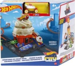 Hot Wheels City Eiscrem-Strudel -Spielzeug Rabatte Geschäft 28448809 06