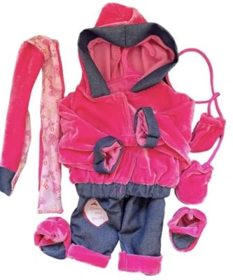 Disney Spielzeug/Puppen & Plüschspielzeug/Puppenaccessoires/Puppenkleidung Kleiderset Winter "Dornröschen" Pink 3 Disney Spielzeug/Puppen & Plüschspielzeug/Puppenaccessoires/Puppenkleidung Kleiderset Winter "Dornröschen" Pink