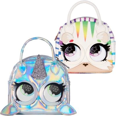 2er-Set Micro Purse Pets Mini-Tasche: Tiger & Narwal 3 2er-Set Micro Purse Pets Mini-Tasche: Tiger & Narwal