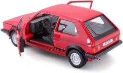 Bburago Modellauto VW Golf 1 GTI 1979 (rot, Maßstab 1:24) -Spielzeug Rabatte Geschäft 28777552 03