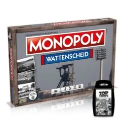 Winning Moves Brettspiel Monopoly - Wattenscheid Inkl. Top Trumps