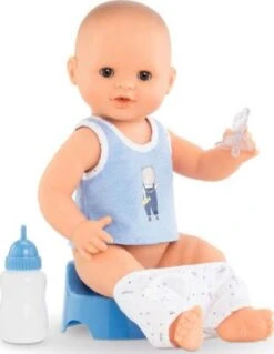Corolle 9000130260 Mon Grand Poupon Paul Trink Und Näss Badebaby 36cm / Französische Puppe Mit Charme Und Vanilleduft, Mehrfarbig, One Size -Spielzeug Rabatte Geschäft 29007944 03